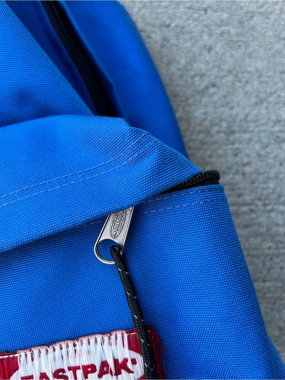 Maison Margiela x Eastpak Collab Logo Backpack Blue MM6 Reversible